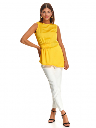 Bluza office fara maneci Yellow Dream, 36 [1]