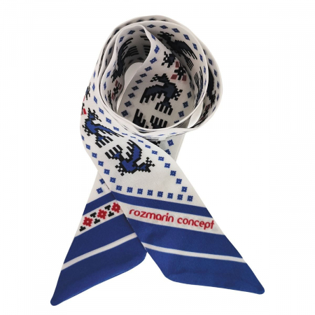 Colectii speciale - Brăţară de mătase naturală model PĂSĂRI PERECHE