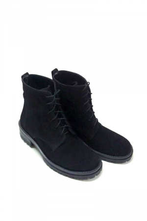Ghete dama din piele Black Irenne [3]