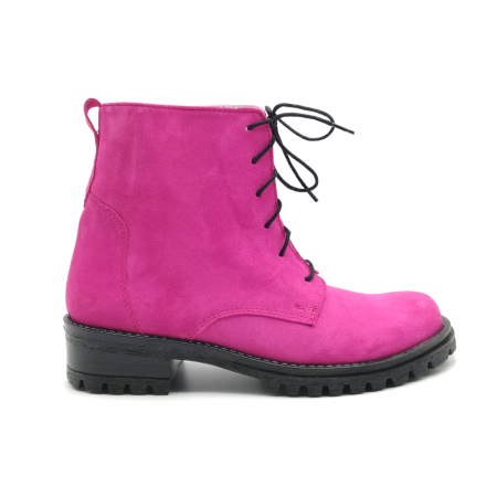 Cizme si Ghete - Ghete dama din piele Fuchsia Irenne, 39