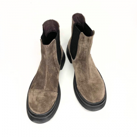 Ghete dama din piele intoarsa Brown Fabiola, 40 [1]