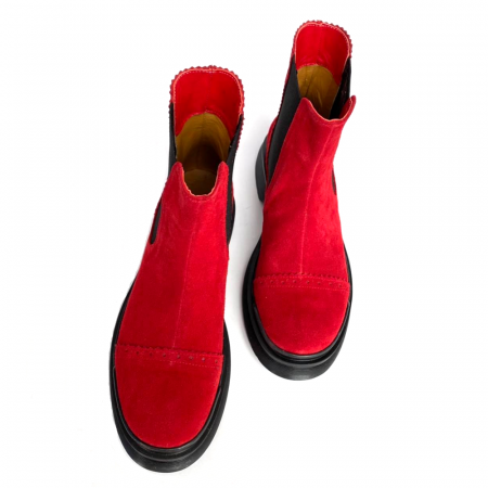Ghete dama din piele intoarsa Red Fabiola, 39 [0]
