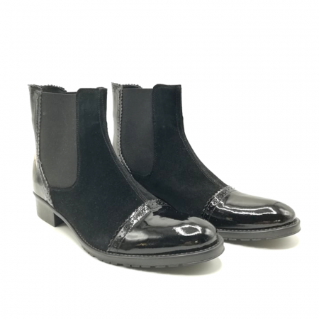 Ghete din piele Black Patent Dana [1]