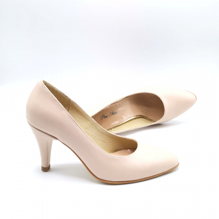 Pantofi dama stiletto nude rose Lulu, 35 [2]