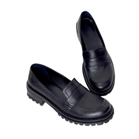 Pantofi din piele naturala Sonia Black [3]