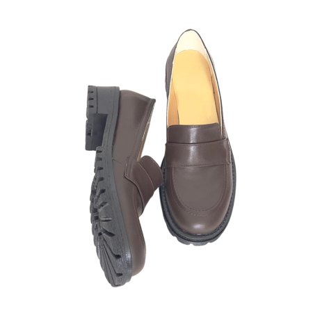 Pantofi din piele naturala Sonia Brown [2]