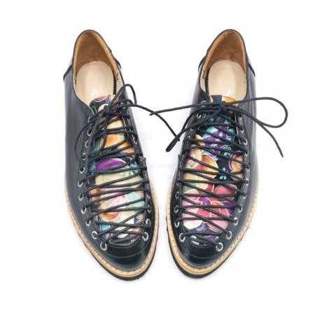 Pantofi oxford din piele naturala Astro Flowers, 36 [1]