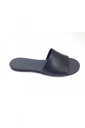Papuci de dama din piele Black Elisa [1]