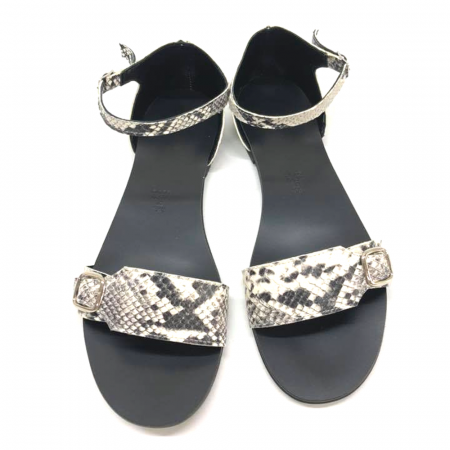 Sandale - Sandale dama din piele Ada Snake Print