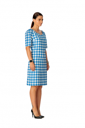 Rochie dreapta office in carouri Love [2]