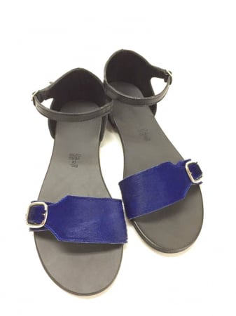 Incaltaminte - Sandale de dama din piele Ada Pony Blue