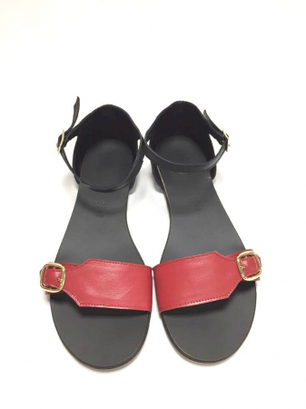 Incaltaminte - Sandale de dama din piele Ada Red