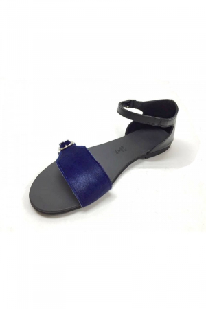 Sandale de dama din piele Ada Pony Blue [2]