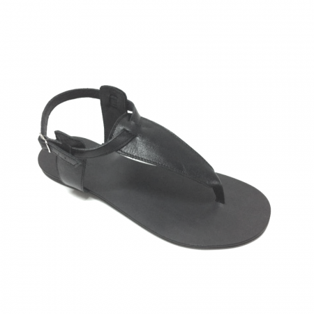 Incaltaminte - Sandale de dama din piele Black Leather