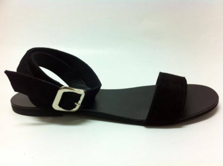 ⚡ LIVRARE IMEDIATĂ! - Sandale de dama din piele Black Velvet, 38