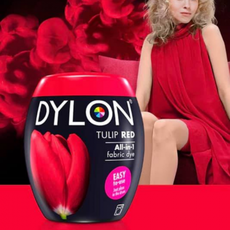 Vopsea de haine Dylon Tulip Rosu intens [4]