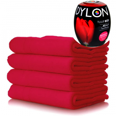 Vopsea de haine Dylon Tulip Rosu [3]