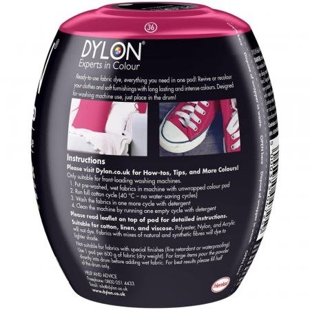 Vopsea de haine Dylon Tulip Rosu [1]