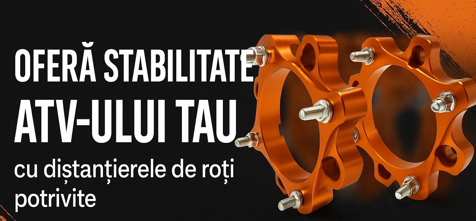 Distanțiere roți ATV 4/110 – Ghid complet: la ce ajută, cum le alegi și pe ce ATV-uri sunt compatibile