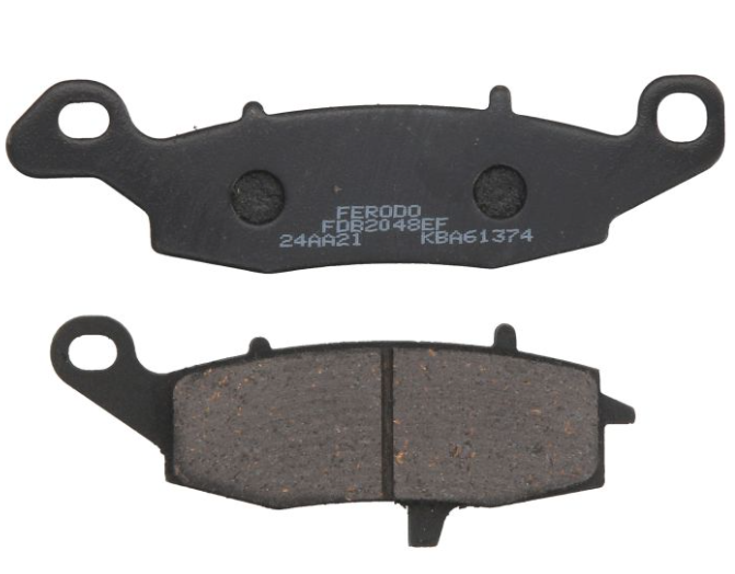SET PLACUTE FRANA FATA  KAWASAKI ER5 01-06, ER6 06-16, VERSYS 650 07-09, KLR 650 95-04, Z 750 04-06, ZR7 99-04, VN 800 96-03, VN 900 06-17, GPZ / ZR 1100 96-98, VN 1500 96-03, VN 1600 03-08, VN 1700 0 [1]