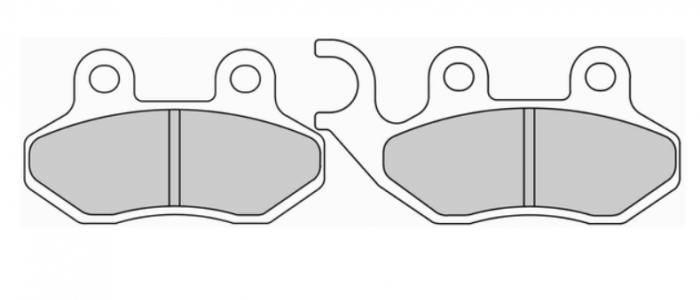 SET PLACUTE FRANA FATA/SPATE CAGIVA/ PEUGEOT/ SANGYANG [2]
