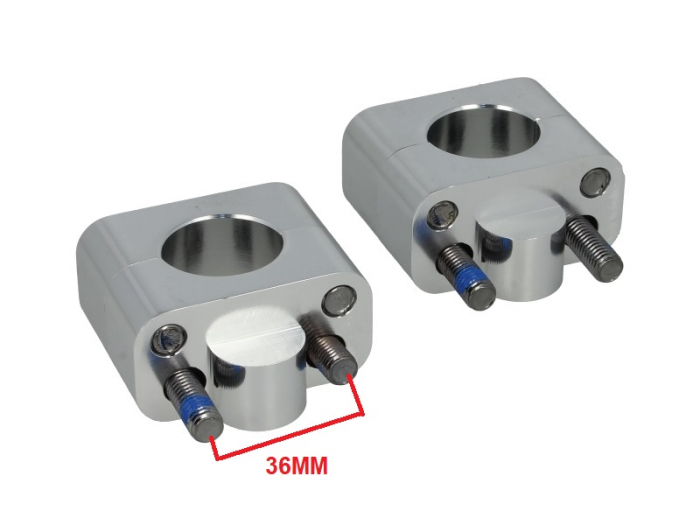 SET PRINDERI GHIDON / ADAPTOR GHIDON 22->28MM ATV/MOTO/QUAD [4]