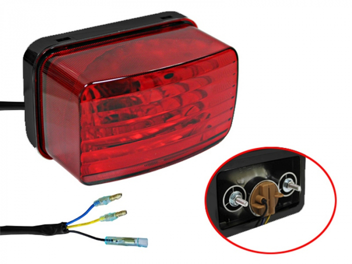 LAMPA SPATE YAMAHA 550/700 GRIZZLY (07-16), KODIAK (16-23), YFZ 450 (12-13), YFM 250 RAPTOR (08-13) [1]