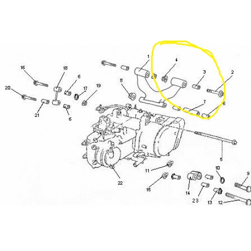 BUCSA MARE SUPORT MOTOR SUPERIOR LINHAI 260-300-400 [2]