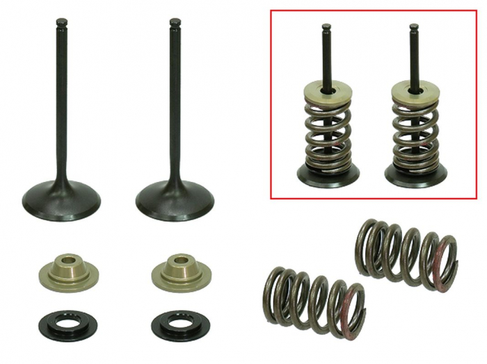 SET SUPAPE ADMISIE + ARCURI + TALERE KAWASAKI KX 250 F (KXF250) 2009-2016 [1]