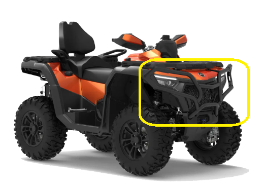 BULLBAR FATA CFMOTO CFORCE 850/1000 X10 Gen 3 2024-> [2]