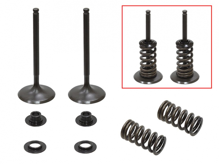 SET SUPAPE ADMISIE + ARCURI + TALERE HUSQVARNA FE 350 '14-'19, KTM 350 EXC-F / XCF-W 350 '12-'18 OTEL [1]