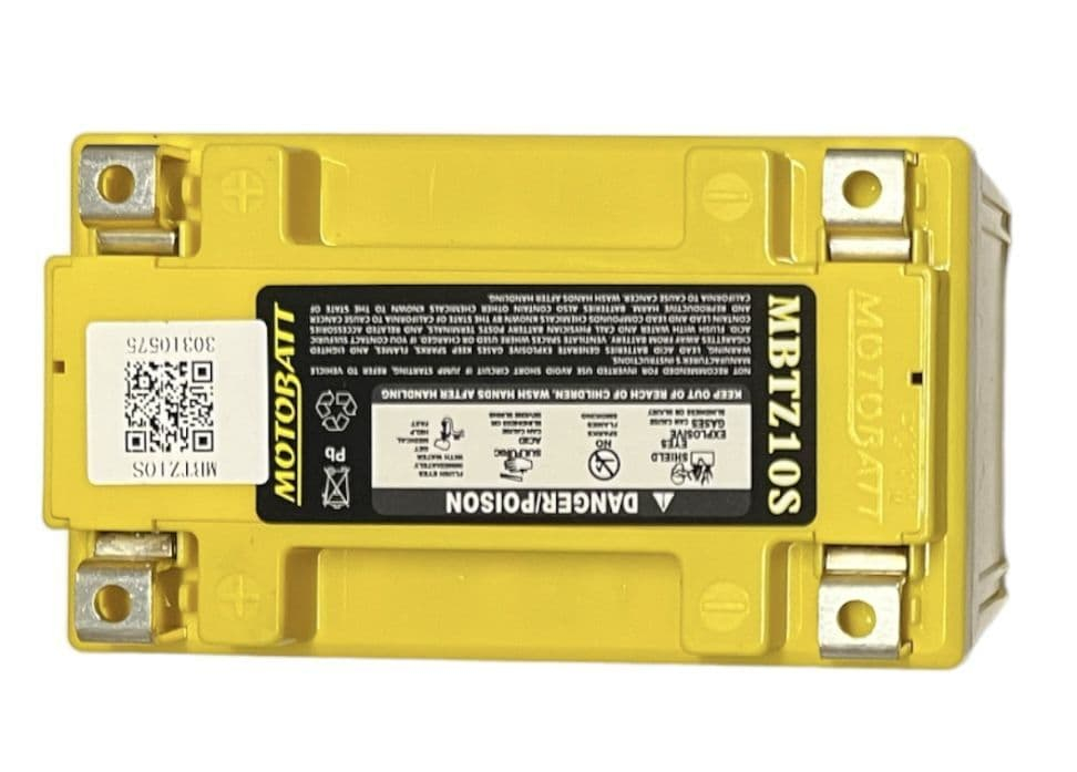 Motobatt AGM Motorcycle Battery 12v 8.6Ah 165CCA [2]
