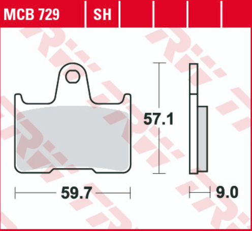 SET PLACUTE FRANA FATA/SPATE HONDA /KAWASAKI/ SUZUKI [3]