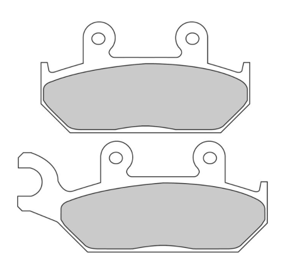 SET PLACUTE FRANA FATA YAMAHA XT 600 1995-2002 /  XTZ 660 N Tenere [2]