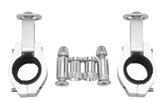 SET HANDGUARD MOTO (PRINDERE GHIDON 22-28MM ) PORTOCALIU / ALB / NEGRU / ROSU / ALBASTRE [2]