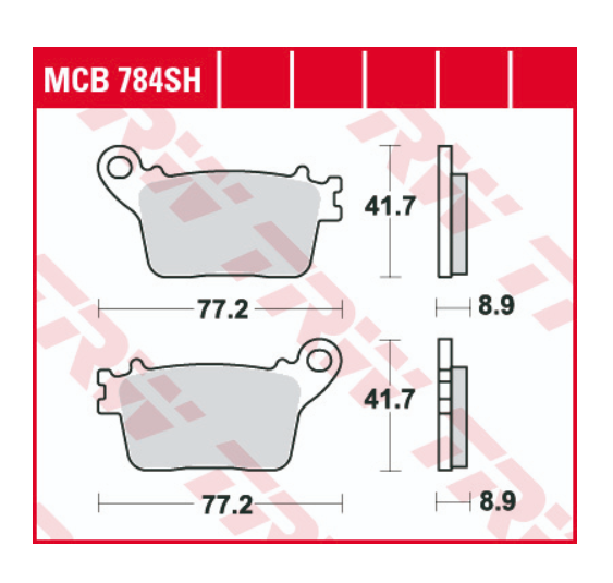 SET PLACUTE SPATE CB 600 HORNET 07-15, CBR 600 RR 07-16, CBR 1000 FIREBLADE 06-19, KAWASAKI ZX6R 636 13-, ZX10R / RR SUKISX 10-10 / RR SUZUKI 10-10-19 1000 09 -, YAMAHA R6 17-, R1 15- [3]