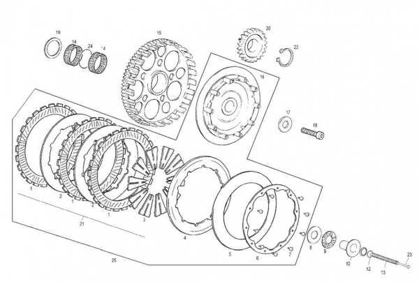 Kit AMBREIAJ SET DISC  TRIAL PRO [2]
