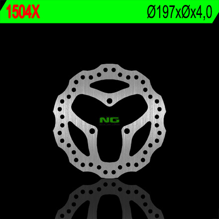 DISC FRÂNĂ SPATE CAN-AM 450DS '08 -'14 (197X4) (3X10.5MM) [1]