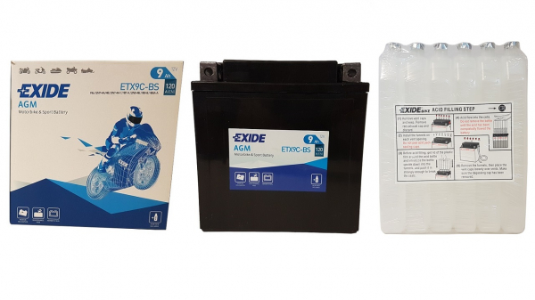 ACUMULATOR GEL EXIDE ETX9C-BS 12V [2]