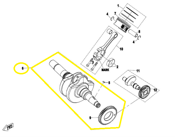 AMBIELAJ CFMOTO 450 2016-2021 0GQ0-041100-00020 [2]