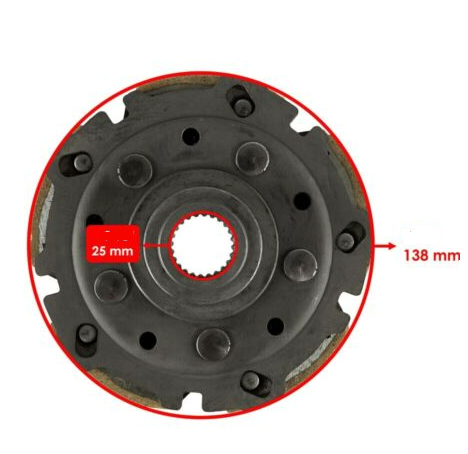 Ambreiaj Arctic Cat 550/650/700/1000 2006-2018 [5]