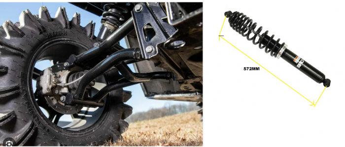 AMORTIZOR SPATE POLARIS RANGER 570 '15-'16, RANGER 900 '11-'19, RANGER 1000 '15-'22 [1]