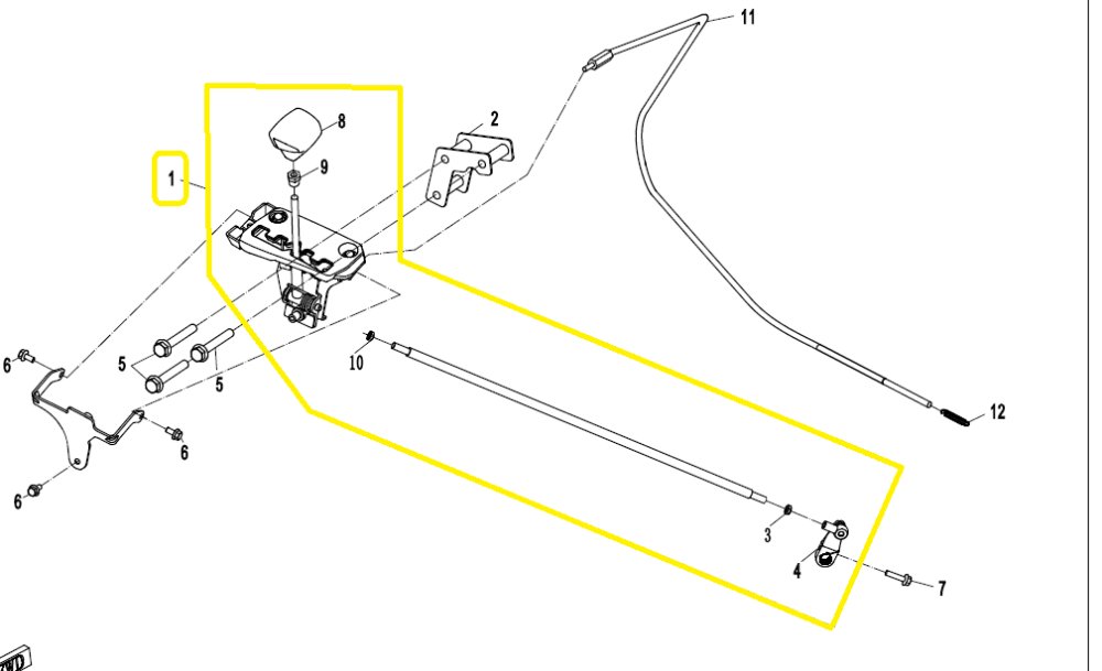 ANSAMBLU SCHIMBATOR CFMOTO CFORCE 850/1000 2017->2025 [3]