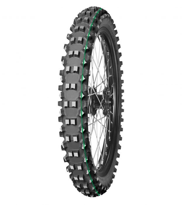 ANVELOPA / CAUCIUC MITAS 90/90-21 TERRA FORCE MX-SM 54M TT SUPER LIGHT CU DUNGA VERDE [1]