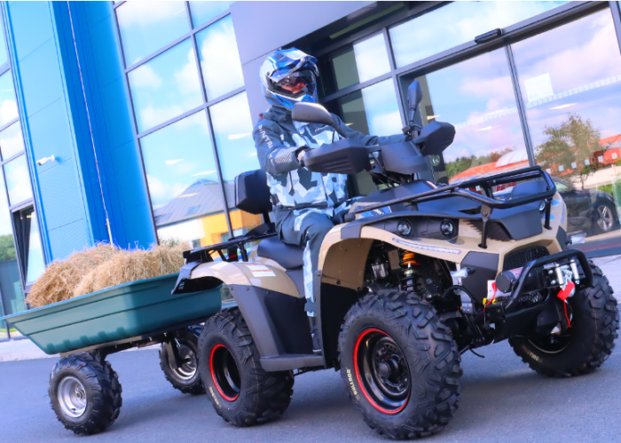 ATV Linhai 300S  Rosu / Crem EFI INJECTIE T3B [3]
