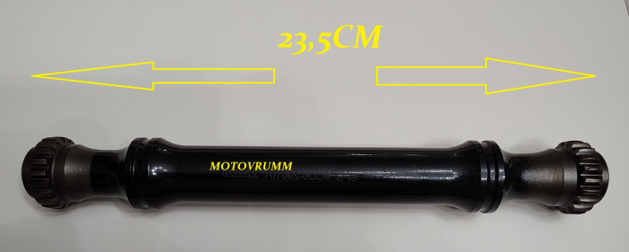 AX CARDAN FATA CFMOTO 400/450/520/550 CFORCE  2014=>2017 23,5CM ATV [2]