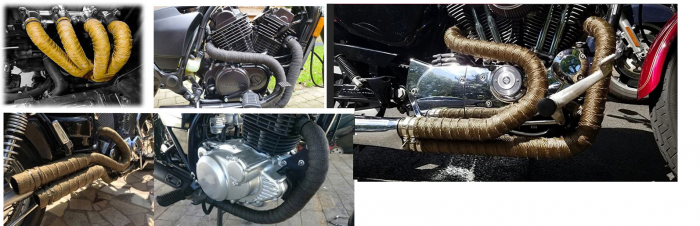 BANDA TERMICA EVACUARE MOTO / ATV / AUTO MULTI-COLOR [5]