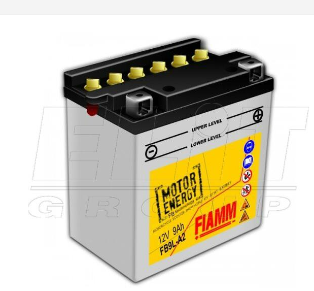 BATERIE MOTO 12V 9AH 90A 135X75X140MM [1]