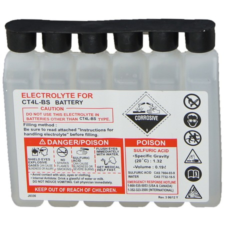 BATERIE MOTOCICLETA / SCUTER / ATV 3AH 12V  AGM  114X71X89 [2]