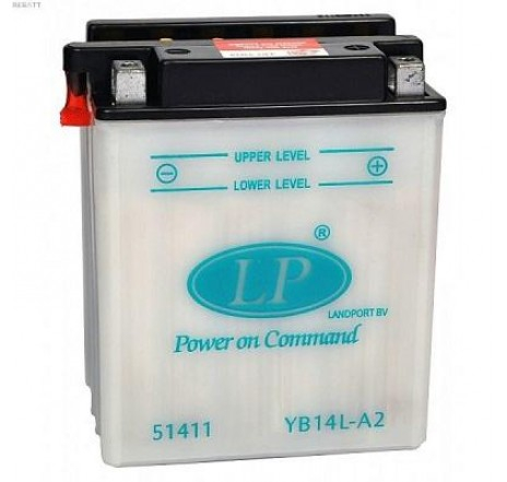 Baterie YUASA 14Ah YB14L-A2 ( Linhai 300) [2]